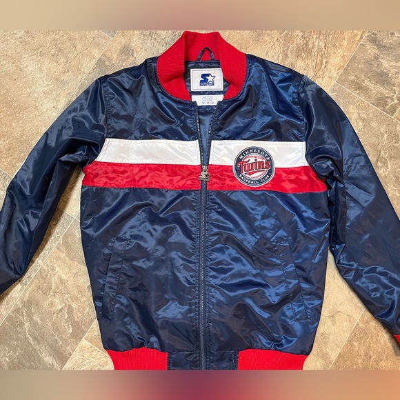 MN Twins Starter Jacket - Picture 2 of 2